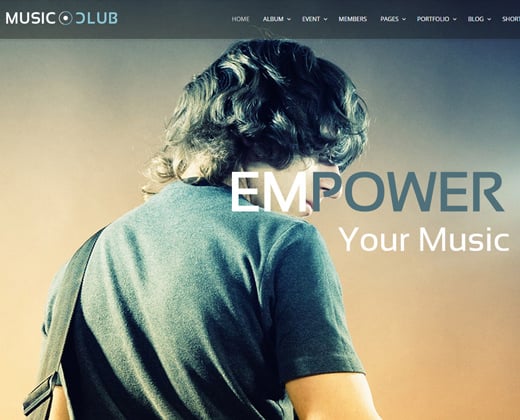 music club dj party wordpress theme