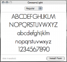 Install any downloaded font instantly by double clicking in the font file.
