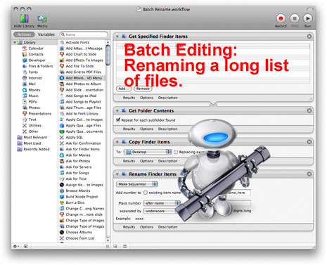 OS X Workflow: Batch Editing - Renaming a Long List of Files OS X Workflow: Batch Editing - Renaming a Long List of Files