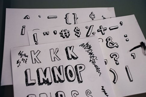 How to: Make a Hand-Drawn Font How to: Make a Hand-Drawn Font