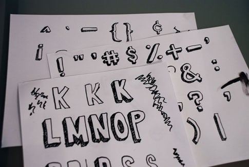 How to: Make a Hand-Drawn Font