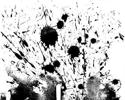 Grunge Splatter Photoshop Brush 1