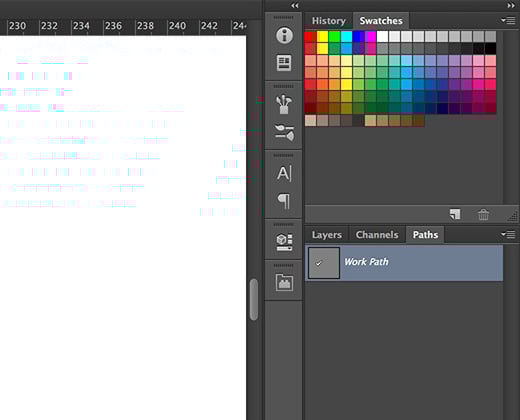 work paths palette photoshop cs6