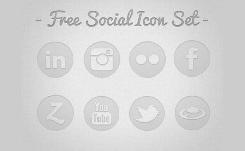 Free social icons