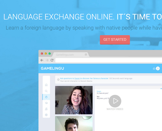 gamelingu language exchange startup