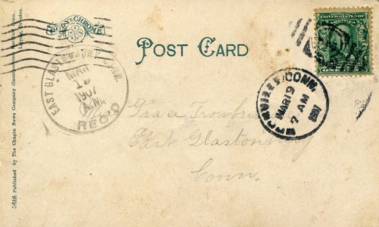Free Texture Tuesday: 5 Antique Postcards