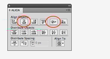 Align objects