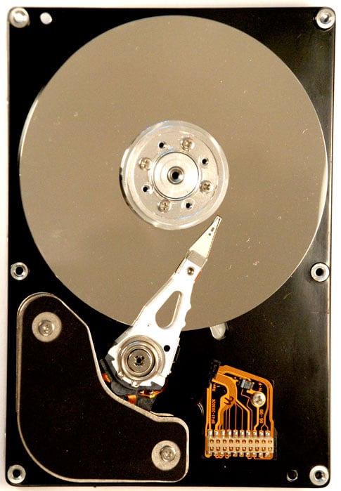 Free Texture Tuesday: Hard Drive Guts 3