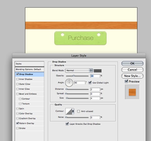 Design a Slick Purchase Button in Photoshop Step 19