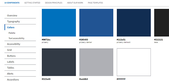 standards usa style guide