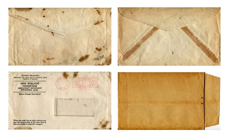 Free Texture Tuesday: Antique Envelopes