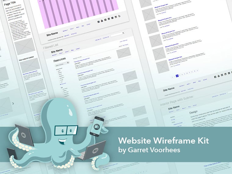 sketch wireframing template