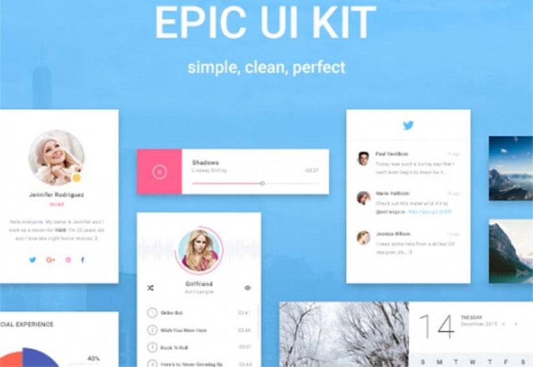 epic ui kit freebie