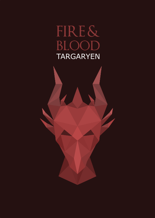 100 Game Of Thrones Family Banners Designed By Illustrators