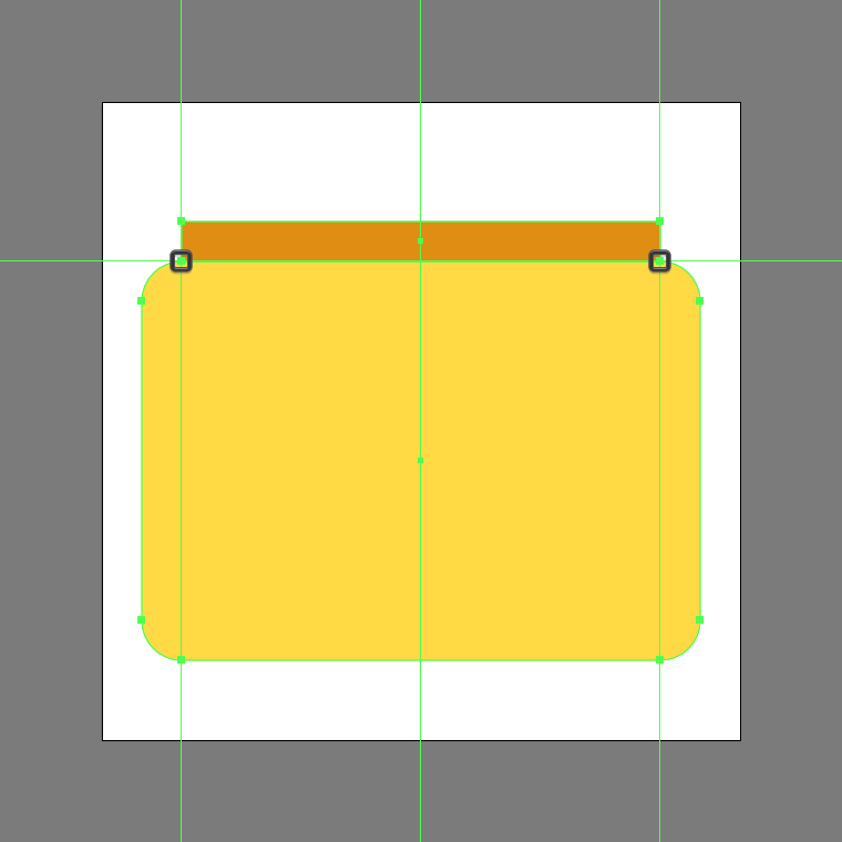 Adding the shape for the rear section