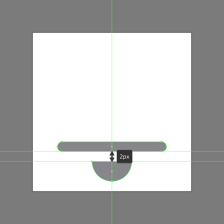 Adding the shape for the bell's pitch
