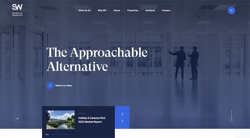 Sanderson Weatherall Company Website