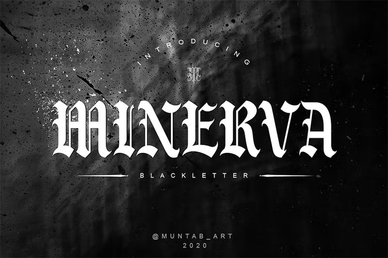 Hip Hop Fonts - Minerva