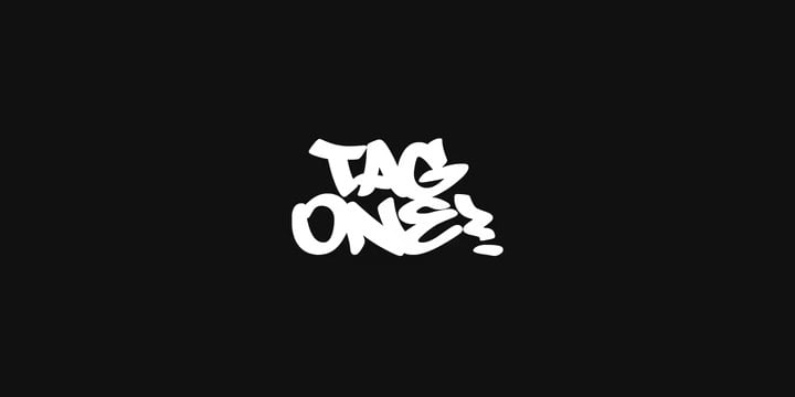 Hip Hop Fonts - Tag One