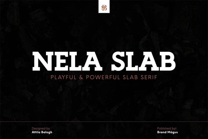 Nela Slab Serif