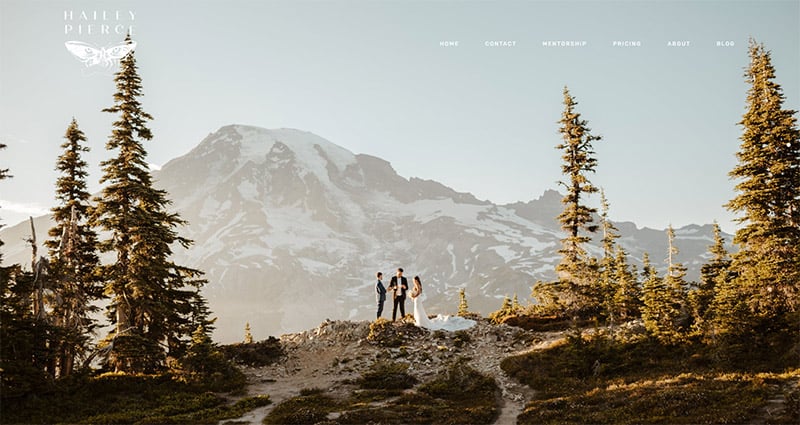 Photography Websites - Hailey Pierce