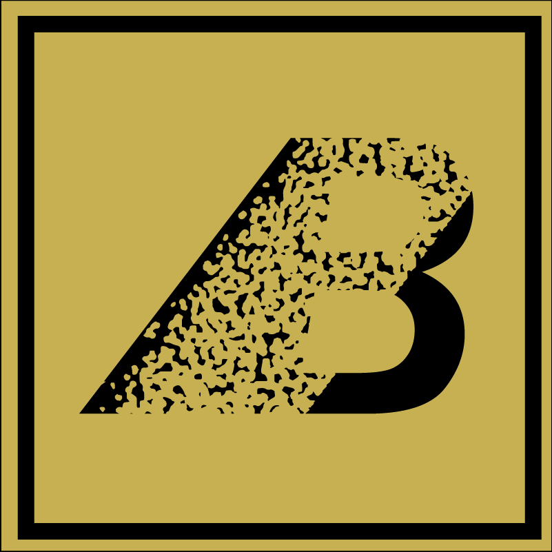 Finished logo with texture in a different color