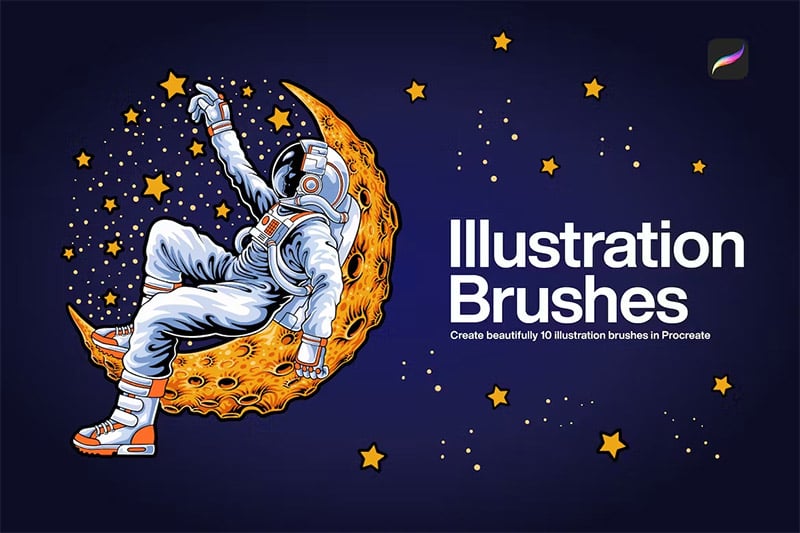 Illustration Brushes for Procreate
