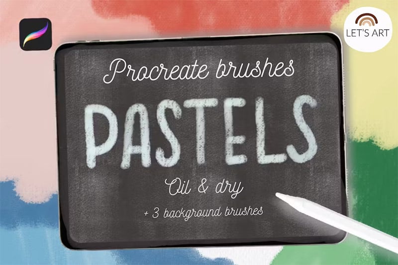 Pastel Brushes for Procreate