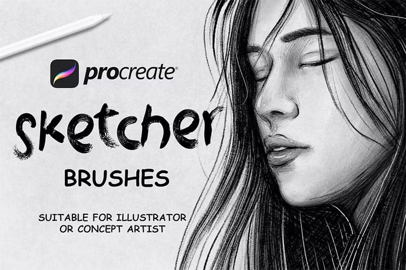 Sketcher Procreate Brushes