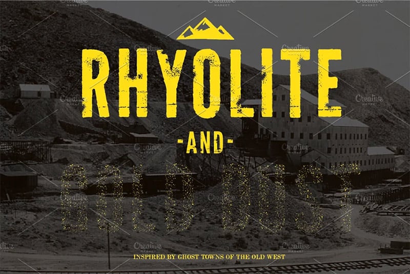 Rhyolite + Gold Dust