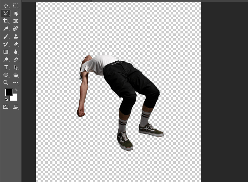 Man with background cut out