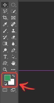 Setting the foreground and background colors