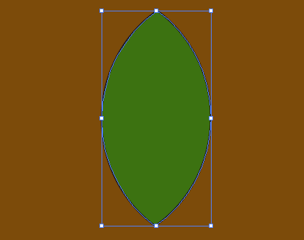 The part of the circles that overlapped is kept with the intersect tool