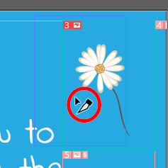 Using the slice selection tool