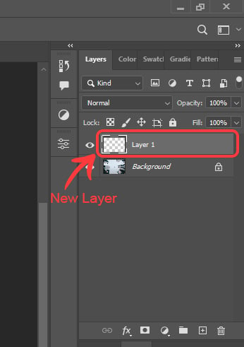 Creating a new layer