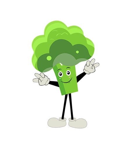 Broccoli vector flipped horizontally in Photoshop