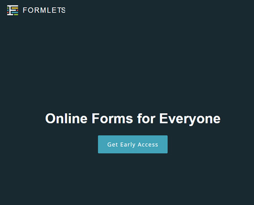 formlets online forms design website