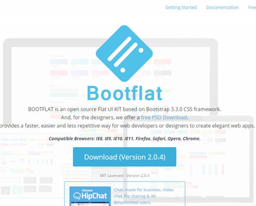 flat bootstrap library codes