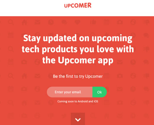 upcomer flat layout design