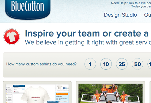 Blue Cotton
